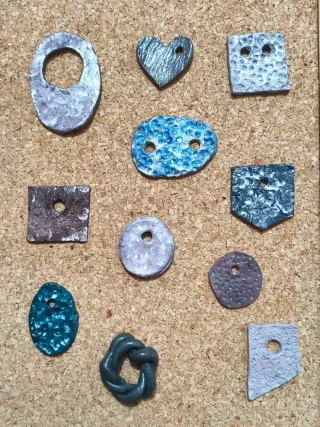 Colgantes Cerámica Hechos a Mano