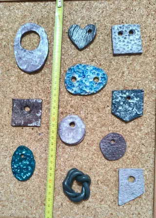 Colgantes Cerámica Hechos a Mano