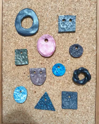 Colgantes Cerámica Hechos a Mano