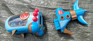 Set completo di paperinik e il nautilus.