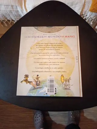 La historia del mundo en mapas (Atlas Ilustrado...