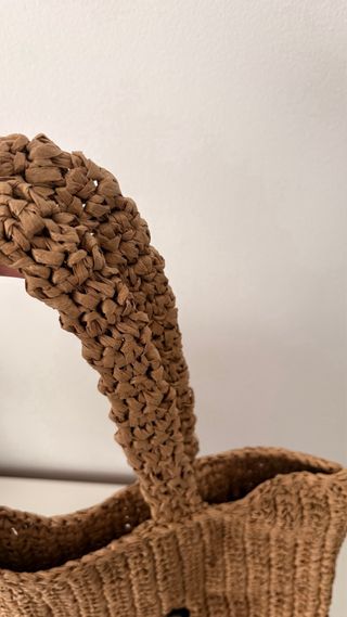 Bolso de rafia PARIS MILANO