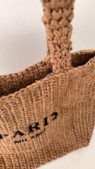 Bolso de rafia PARIS MILANO