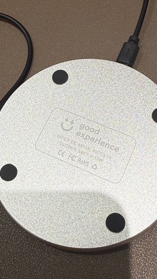 Cargador Inalámbrico Diseño Bambú