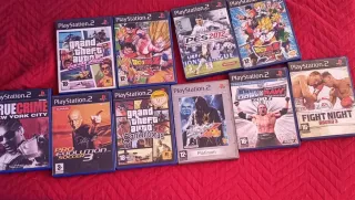 Lote Juegos PS2: GTA, Tekken, PES, Fight Night