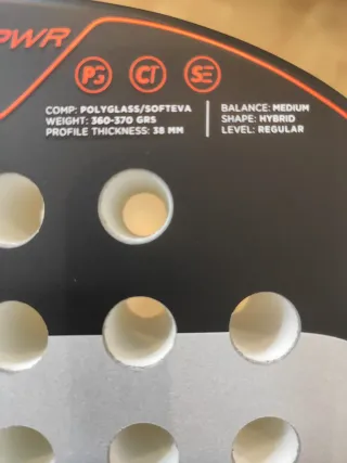 Pala Bullpadel Indiga PWR