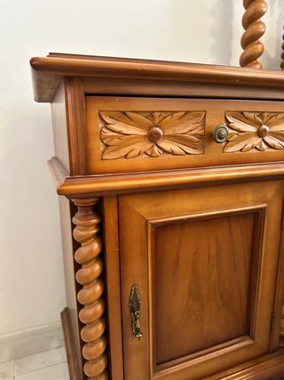 Dormitorio madera maciza estilo clásico