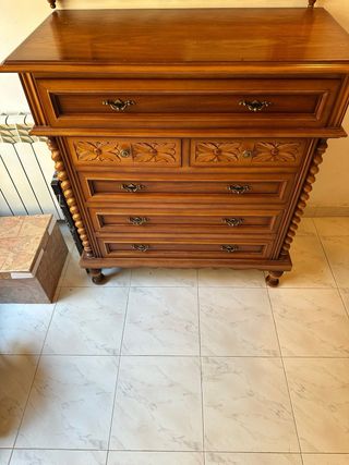 Dormitorio madera maciza estilo clásico