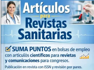 Artículos revistas sanitarias.