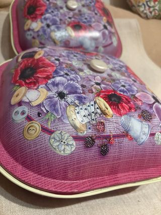 Lattighe vintage pasticceria, lattine di hilis 2 modelli