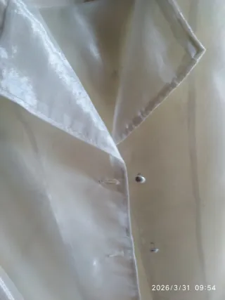 Vestido y Levita Crema