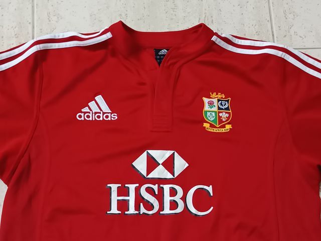 Camiseta Rugby Lions Sudáfrica 2009 Adidas