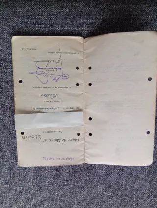 Libreta Caja de Ahorros Municipal Bilbao