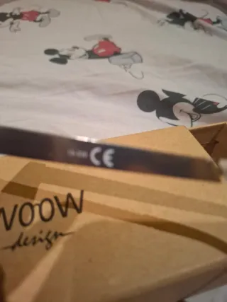 Gafas de sol WOOW blancas y moradas