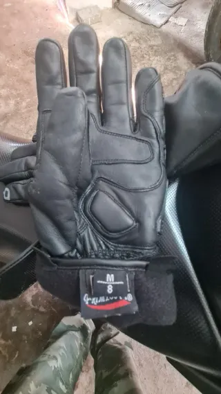 Guantes Moto Invierno Quarter Mile Negros