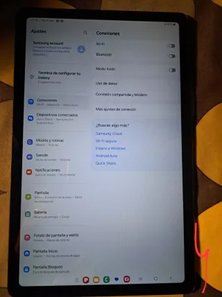Tablet Samsung Galaxy Tab S6 Lite + Datos