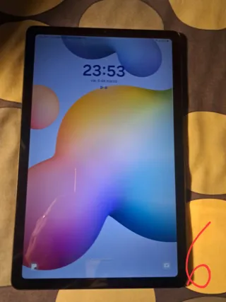 Tablet Samsung Galaxy Tab S6 Lite + Datos