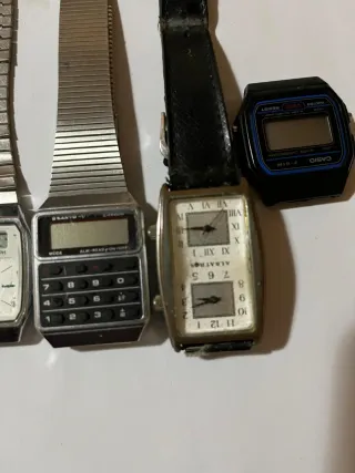 Lote de 4 relojes vintage