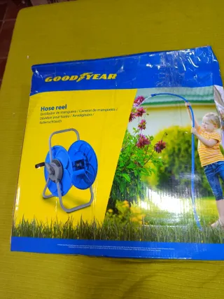 Enrollador de Manguera Goodyear 45m