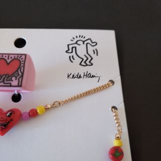 Colar e Anel H&M Keith Haring