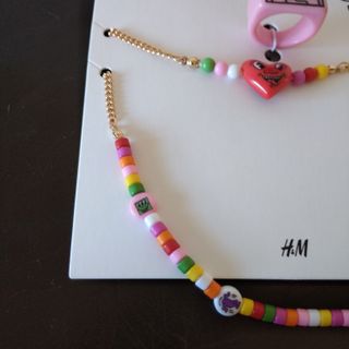 Colar e Anel H&M Keith Haring