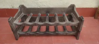 Botellero apilable de plástico