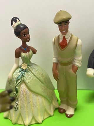 Conjunto di figure Tiana e il Rospo Disney