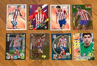 105 Cromos DIFERENTES Atlético de Madrid