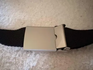 Cinto Carhartt Prata e Preto