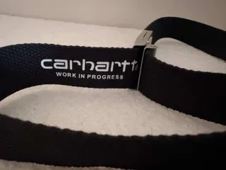 Cinto Carhartt Prata e Preto