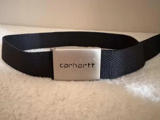 Cinto Carhartt Prata e Preto