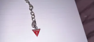 Pack 2 Pulseras Guess Corazón Plata