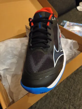 Zapatillas Mizuno Pádel Negras Rojas