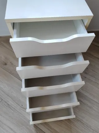 Cajonera Alex blanca · Ikea · Hogar (buen estado)