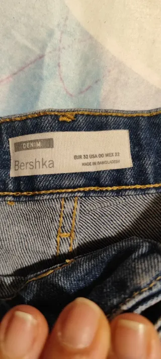 Shorts vaqueros desgastados