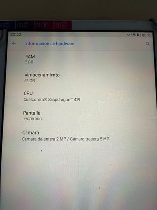 Tablet Lenovo Tab M10 Bianco. Perfetto