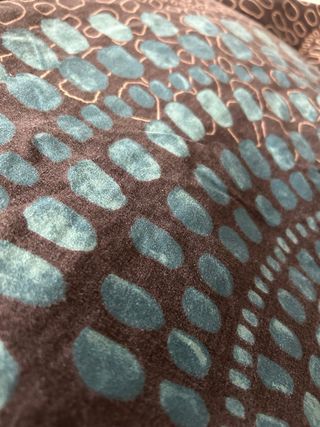 Funda Nórdica Gris y Turquesa