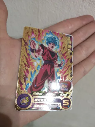 Carta Dragon Ball PCS20-01 Goku Super Saiyan Blue