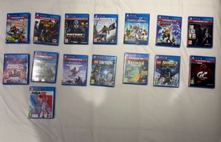Juegos de Ps4 en perfecto estado, no rayados.
