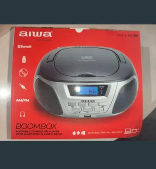 Aiwa Boombox BBTU-300TN CD/MP3/USB Bluetooth