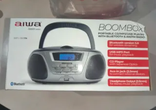 Aiwa Boombox BBTU-300TN CD/MP3/USB Bluetooth
