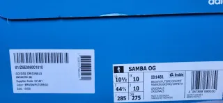Adidas Samba OG Talla 44 2/3