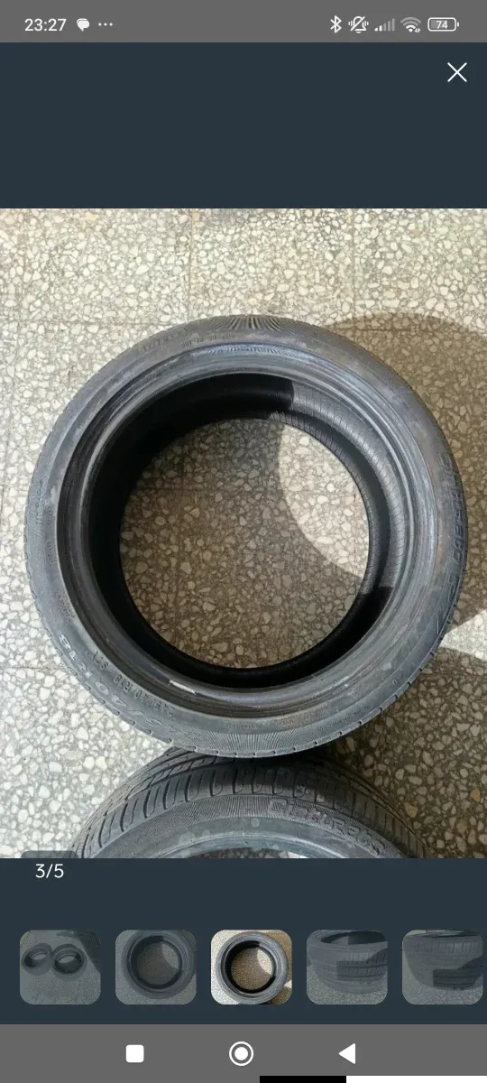 2 Neumáticos Pirelli 245/40R18 Cinturato P7