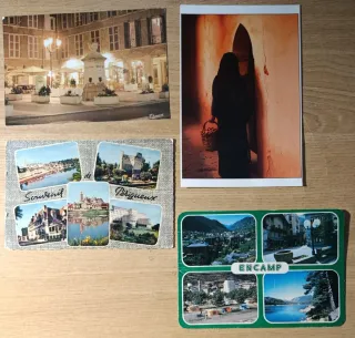 30 postales de diferentes lugares
