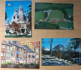 30 postales de diferentes lugares