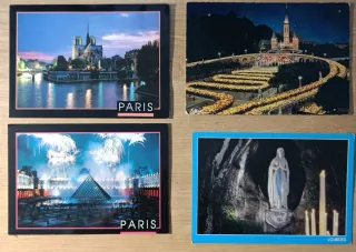 30 postales de diferentes lugares