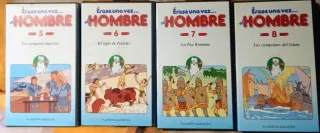 COLECCION COMPLETA DE ERASE UNA VEZ EL HOMBRE VHS