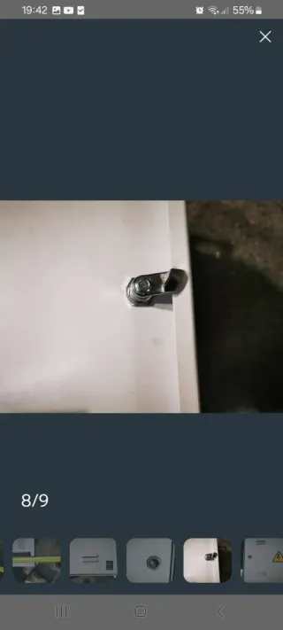 Puerta contador luz nueva