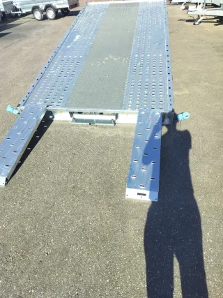 Remolque plataforma basculante nuevo 2700kg