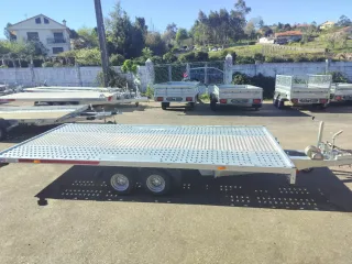 Remolque plataforma basculante nuevo 2700kg